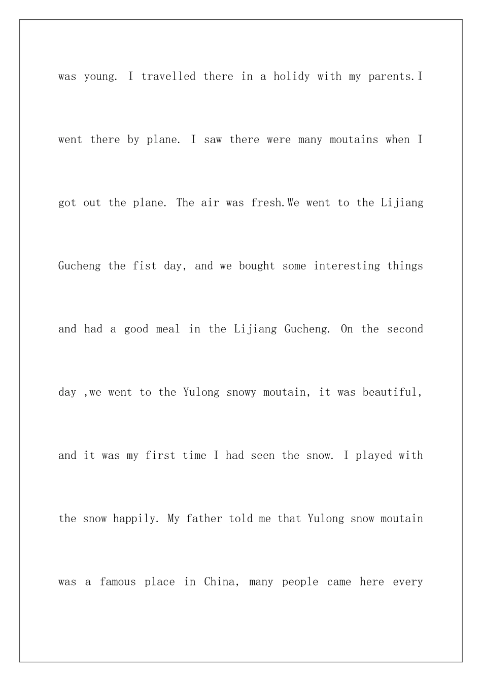 2024年英语日记作文集锦十篇_第3页