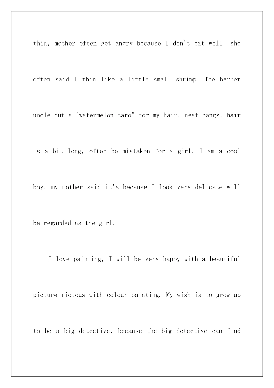 2024年英语自我介绍作文集锦八篇_第2页