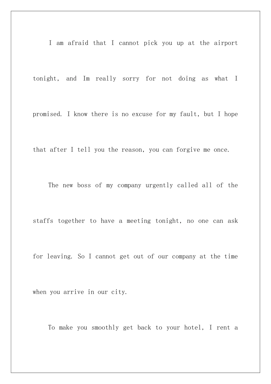 2024年英语道歉信5篇_第3页