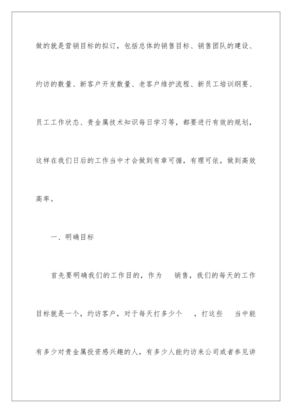 2024年销售个人年度工作计划_第2页