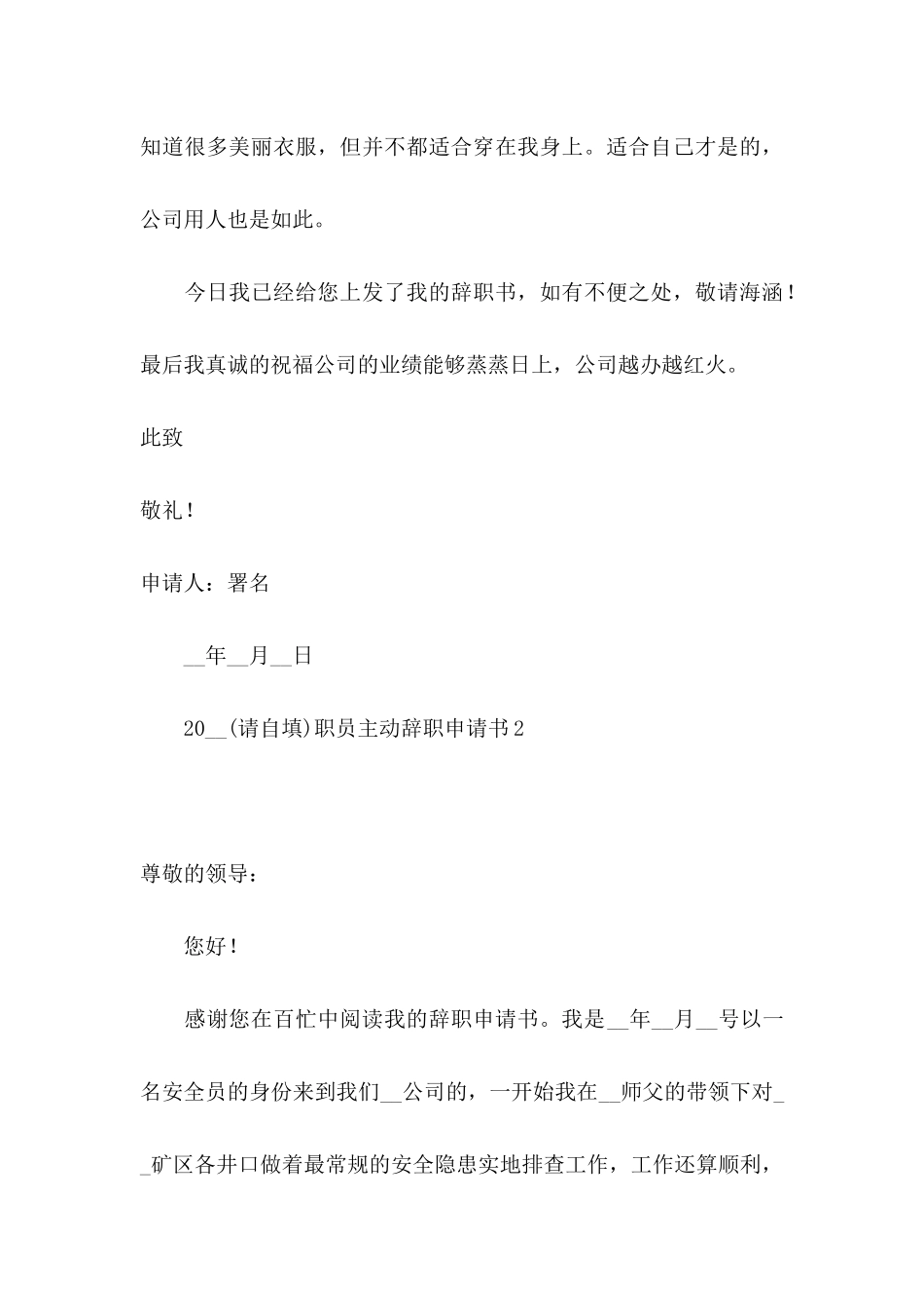 2024职员主动辞职申请书_第3页