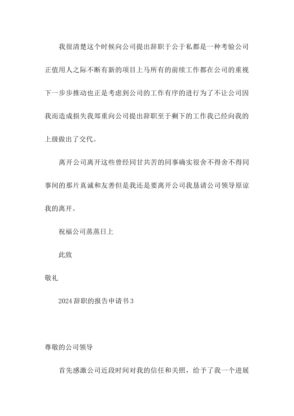 2024辞职的报告申请书_第3页