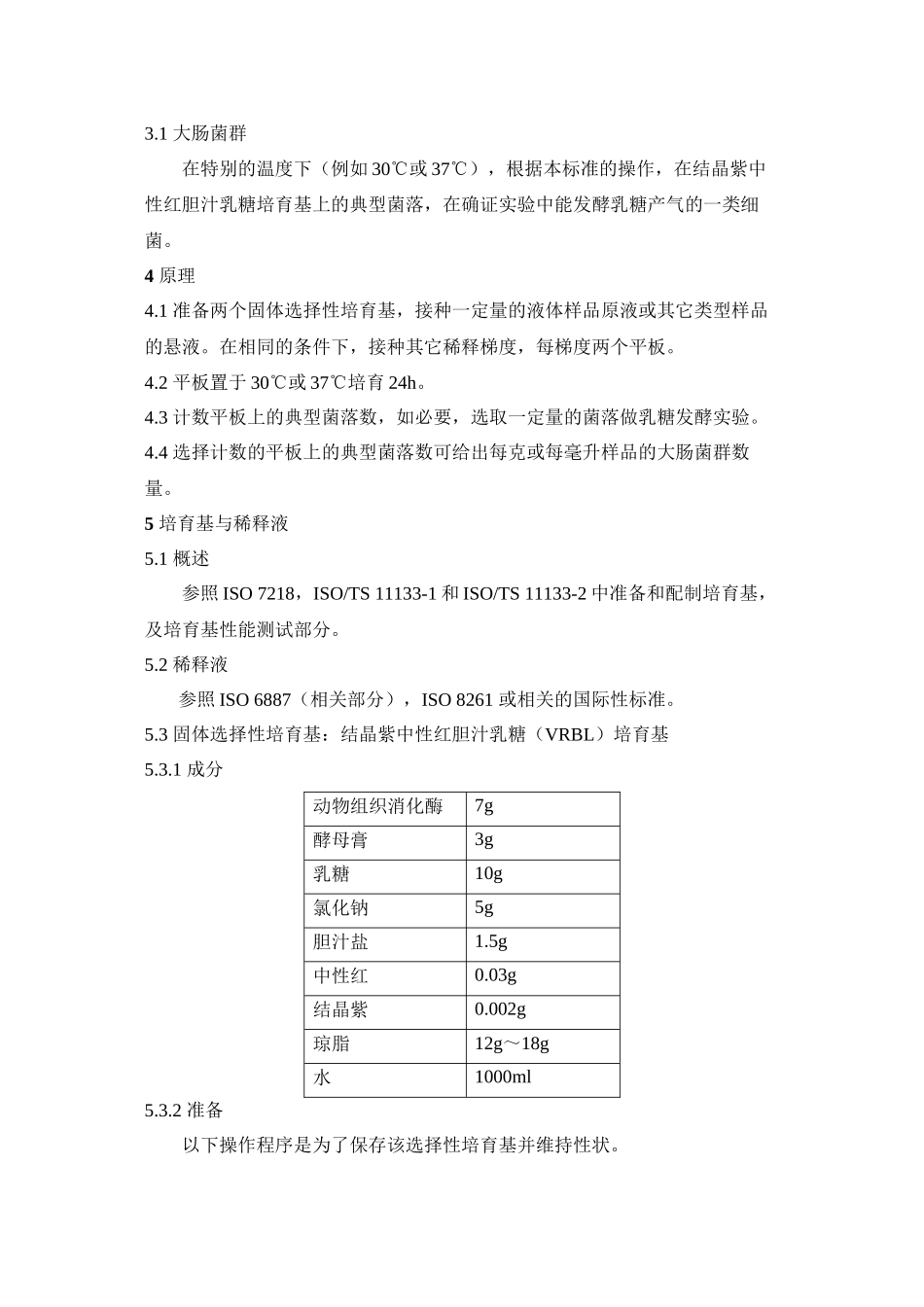 ISO4832大肠菌群和粪大肠菌群测定_第3页