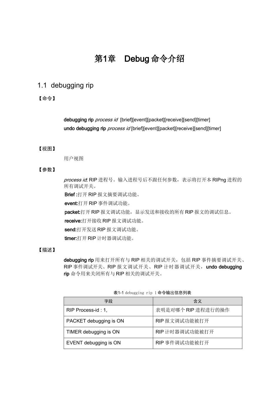 Rip模块Debug命令详解_第2页
