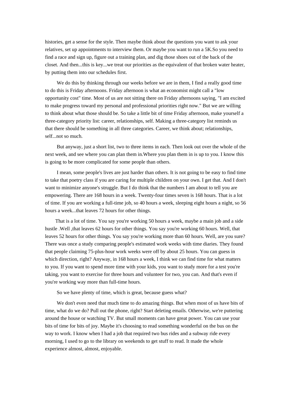 TED演讲--如何掌控你的自由时间_第3页