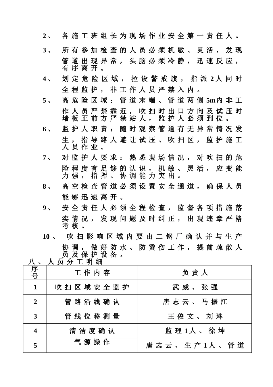 VOD蒸汽外线管道吹扫方案_第3页