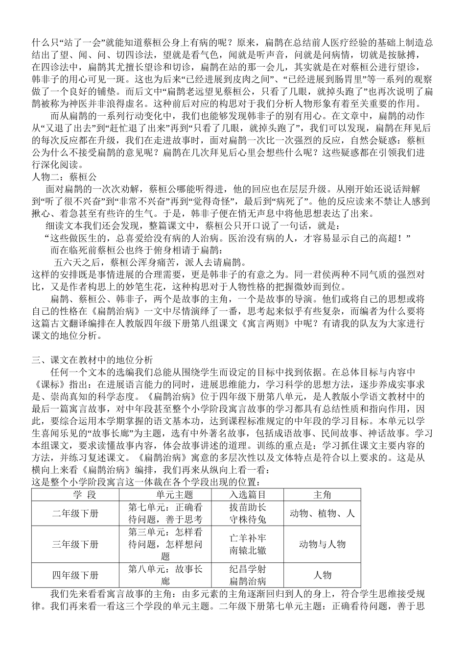 《扁鹊治病》文本解读_第2页