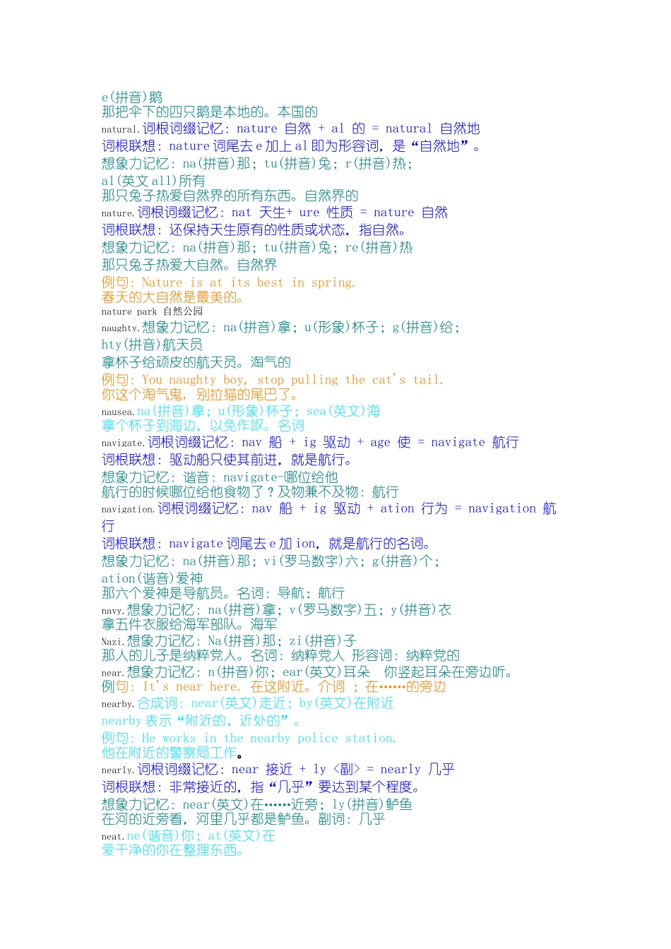 万词右脑光速图形图像记单词-最符合中国人习惯之方法n_第2页