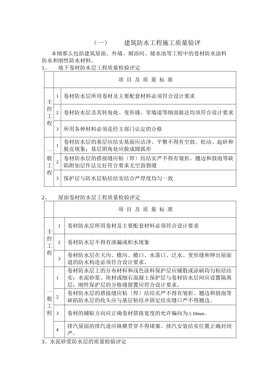 世纪花园B2组团建筑防水工程监理实施细则_第2页