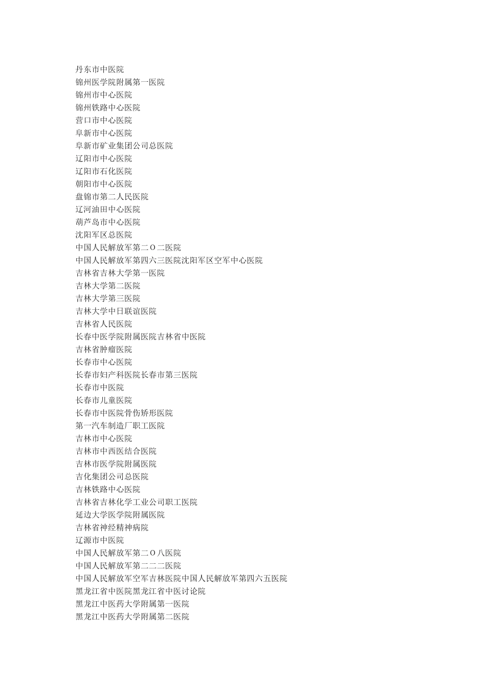 东三省三甲医院名单_第2页