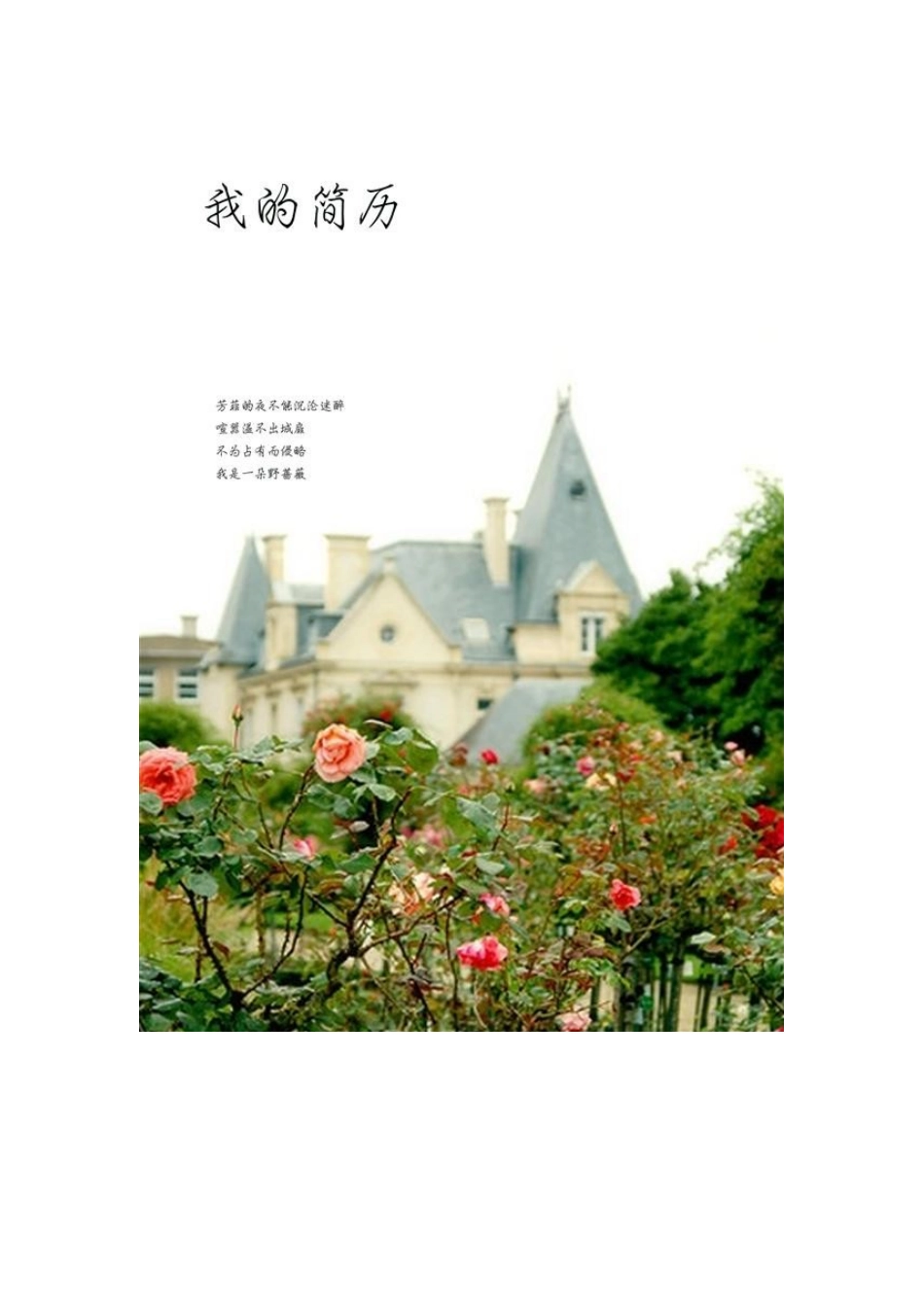 个人简历封面_第3页