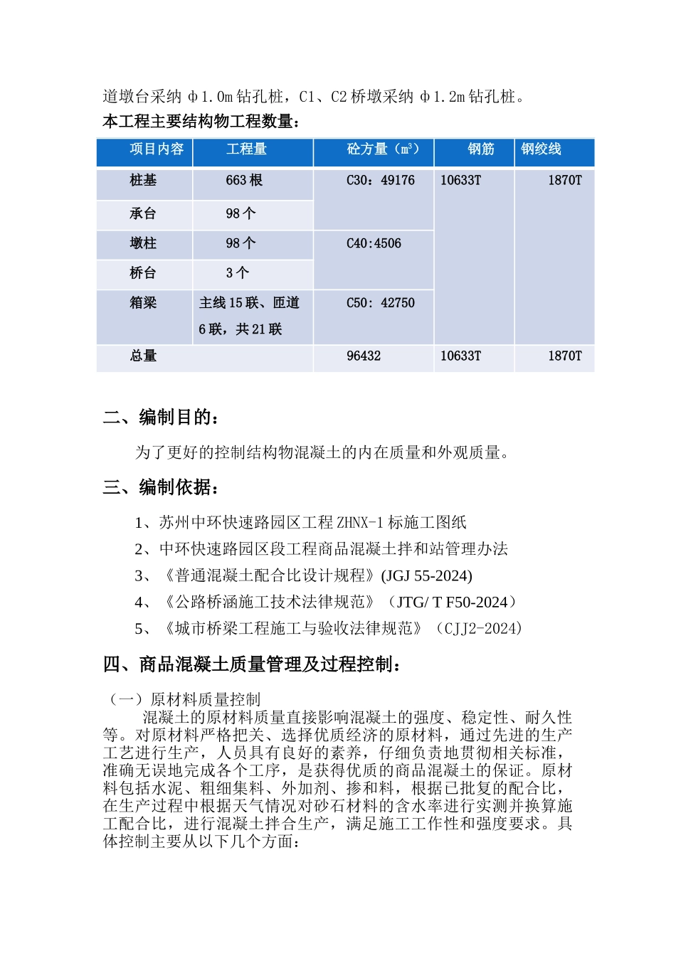 中环1标商品混凝土质量控制方案范文_第3页