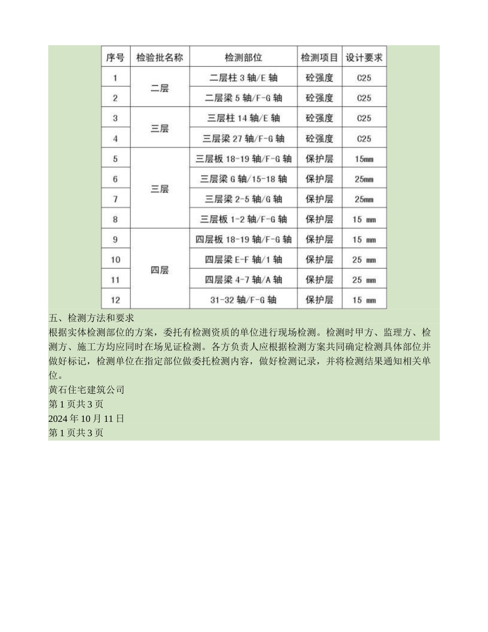 主体结构实体检测方案_第2页