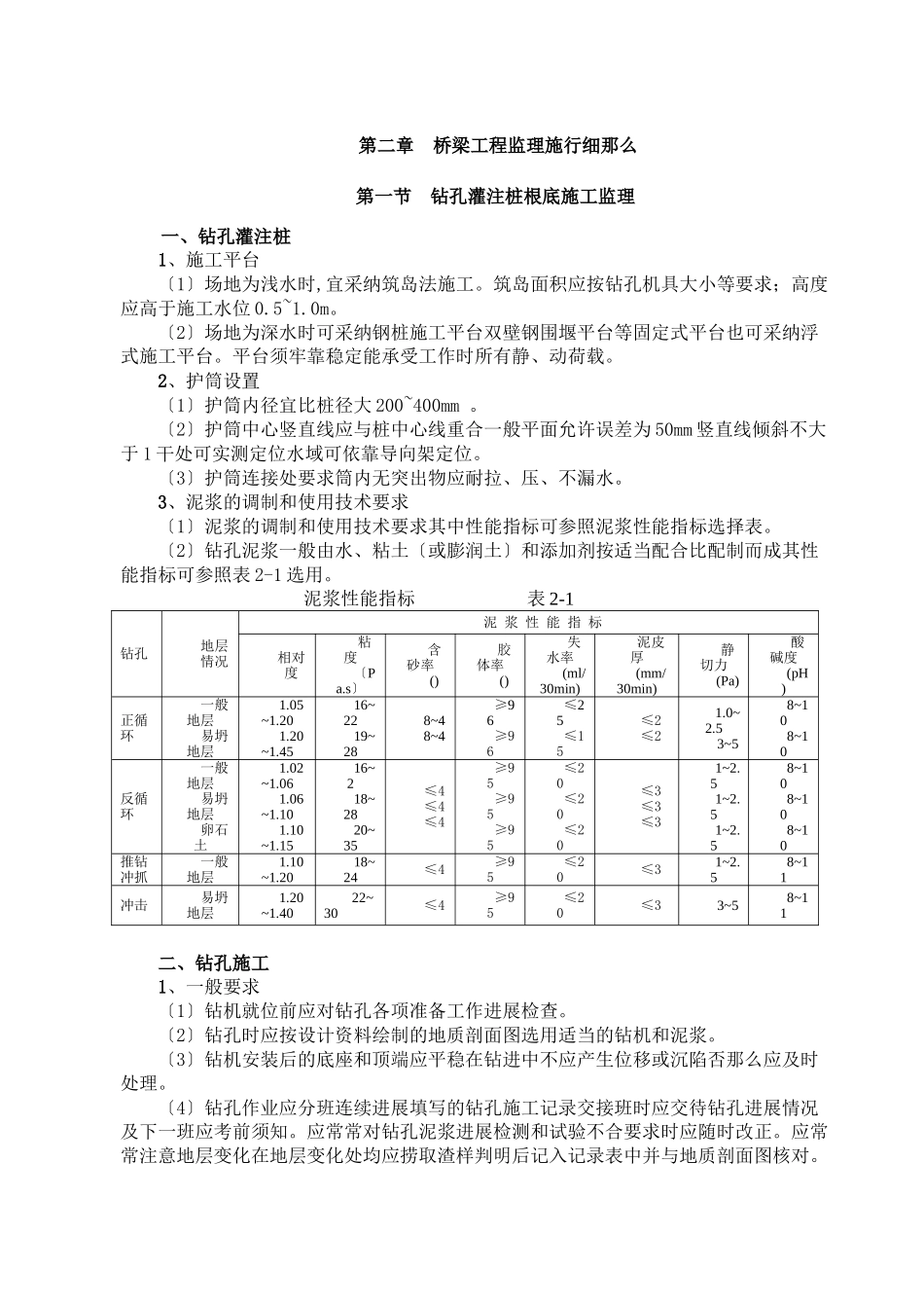 丽攀高速公路桥梁监理实施细则_第2页