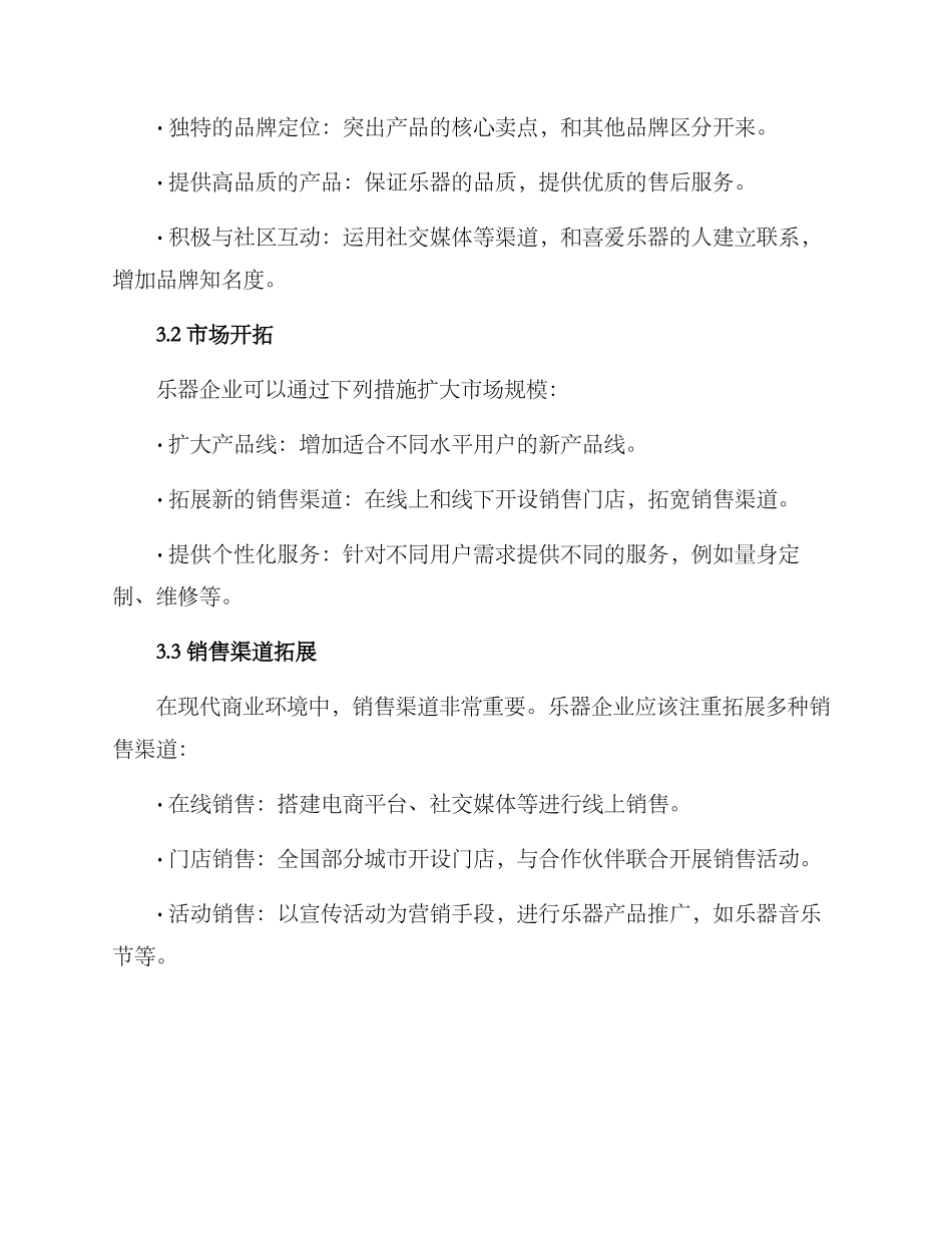 乐器运营策划方案_第2页