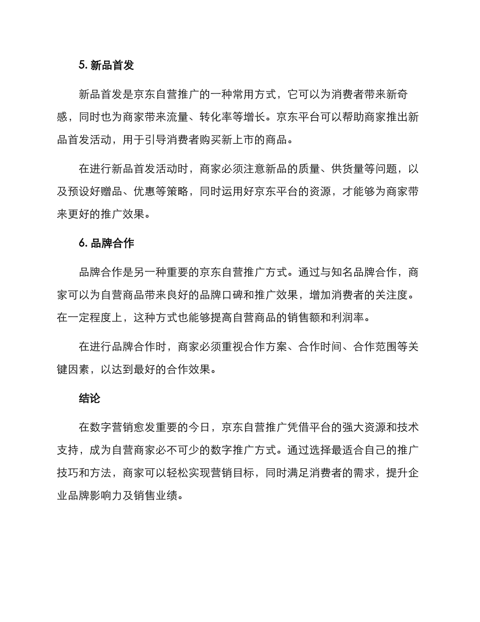 京东自营推广方案_第3页