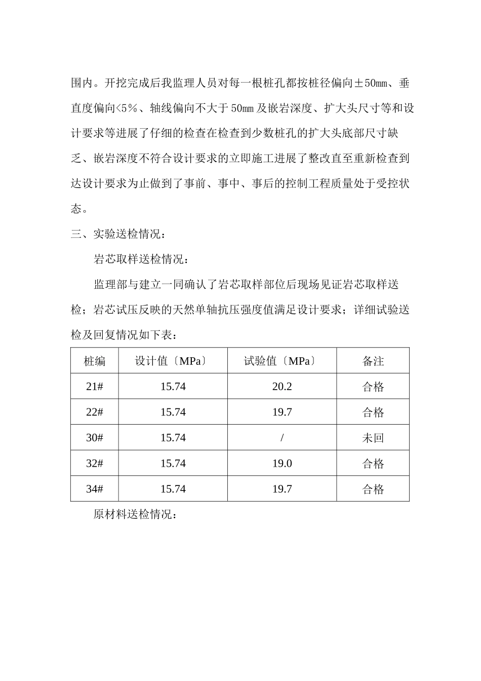 人工挖孔桩基础验收监理工作总结_第2页