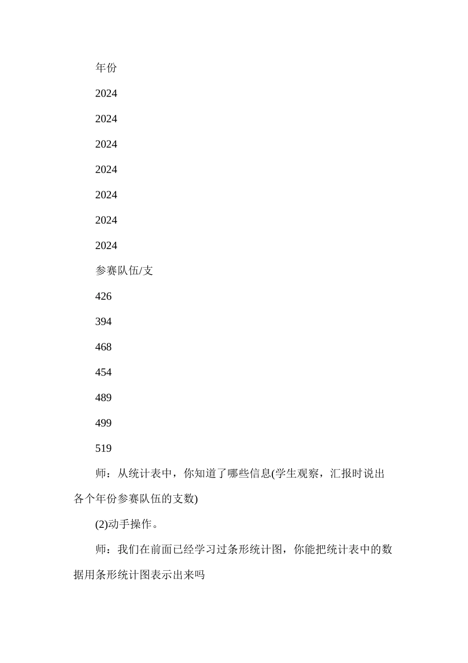 人教版五年级下册《单式折线统计图》教案设计反思_第3页