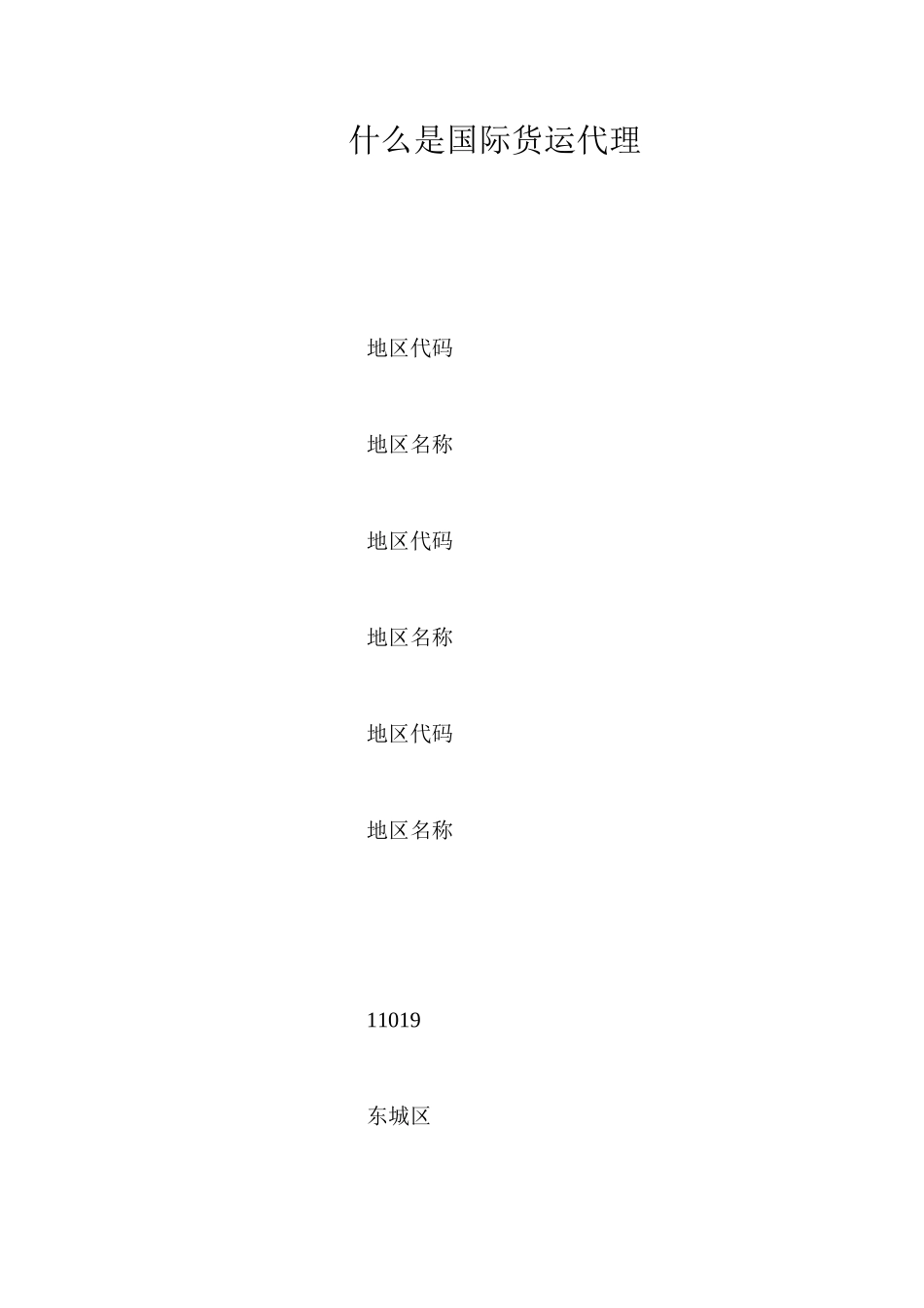 什么是国际货运代理_第1页