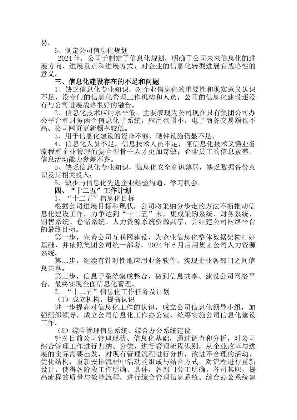 企业信息化建设报告_第2页
