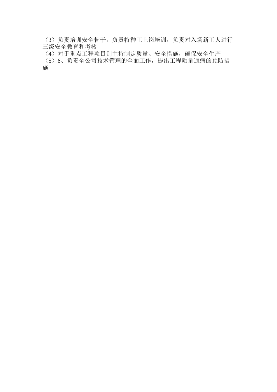 企业总工程师安全生产责任制_第2页