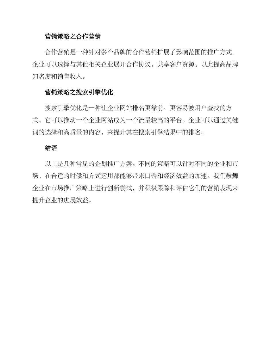 企划推广方案_第2页