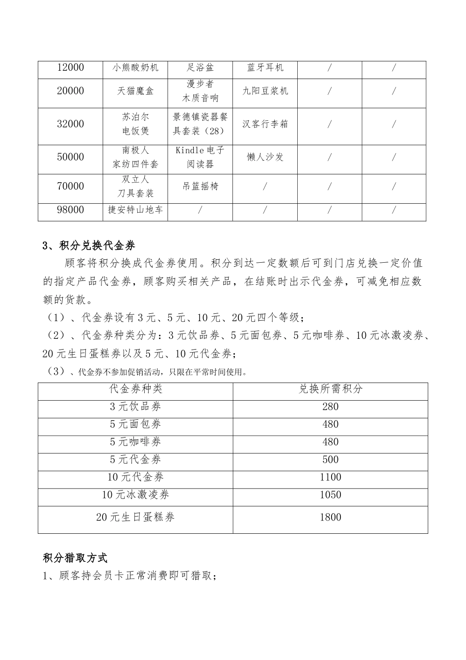 会员积分策划方案_第2页