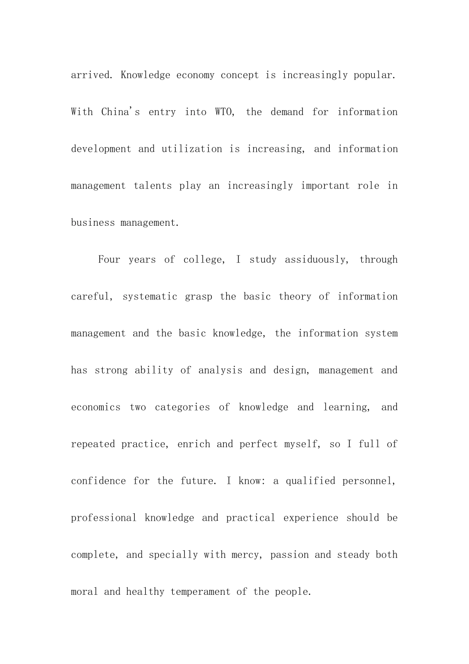 会计英文求职信汇编八篇_第2页