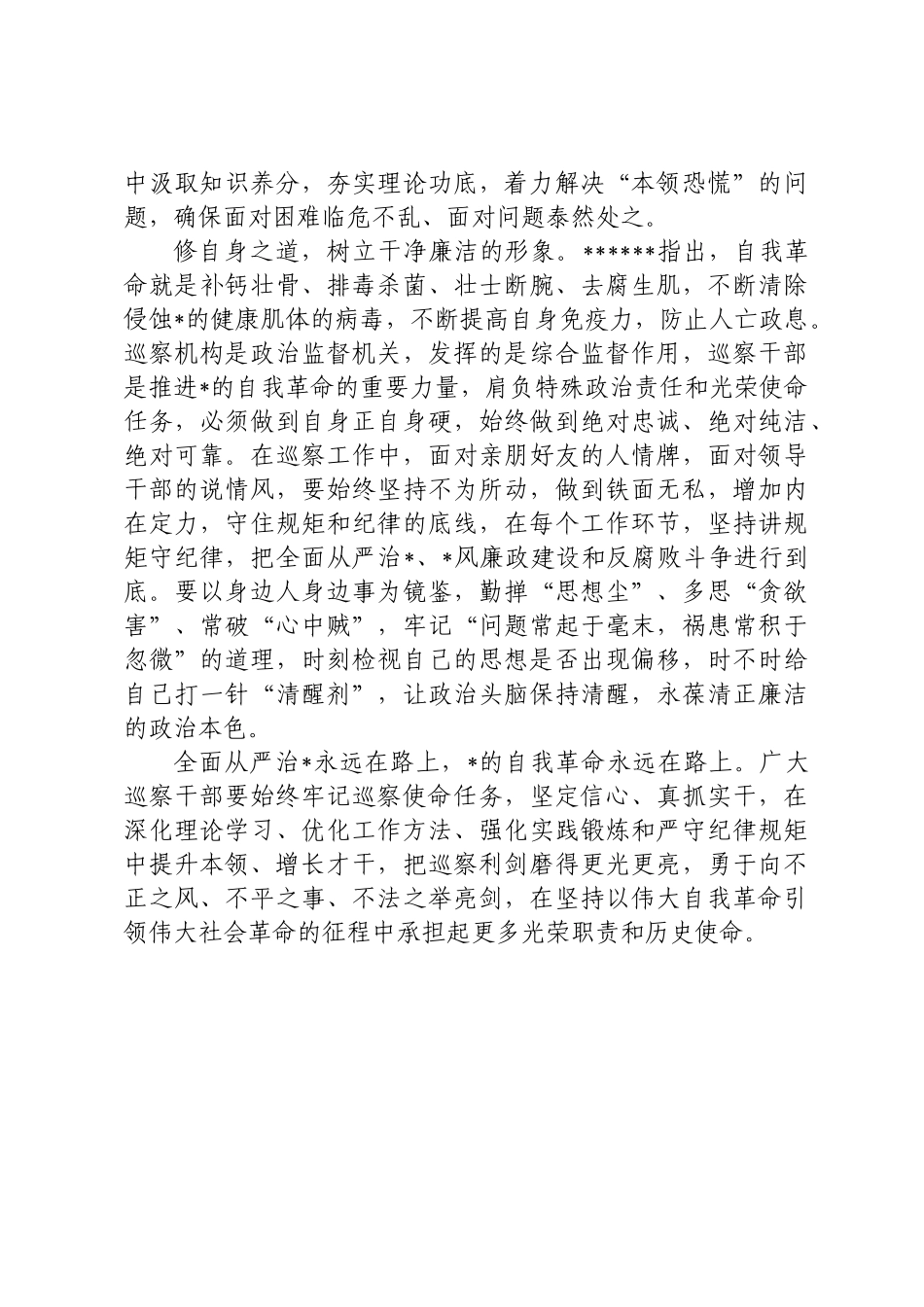 巡察干部心得体会_第3页