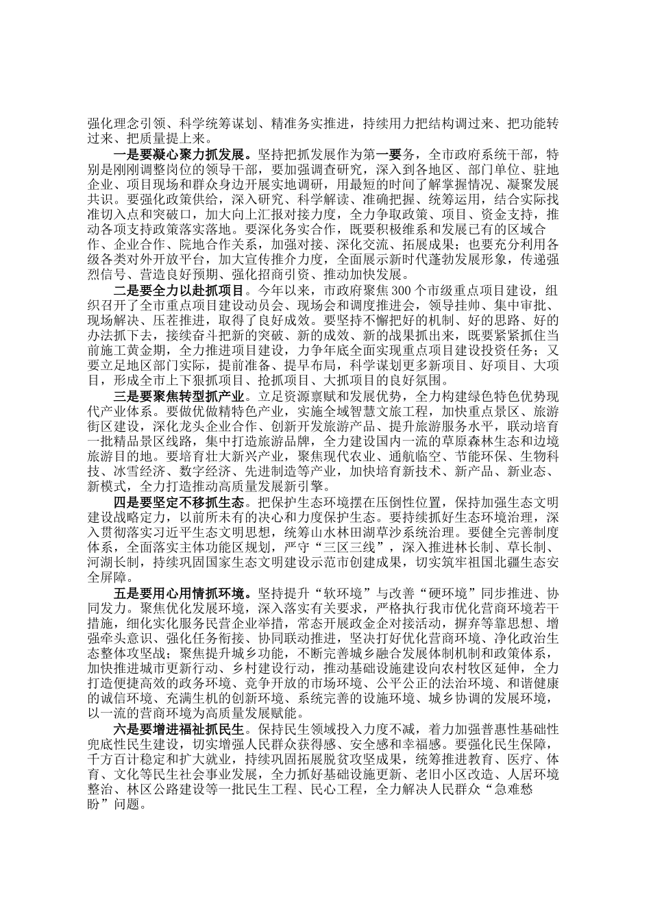 在2025年市政府全体会议上的讲话_第3页