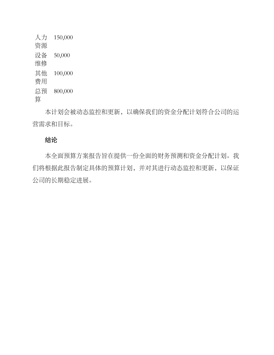 全面预算方案报告_第3页