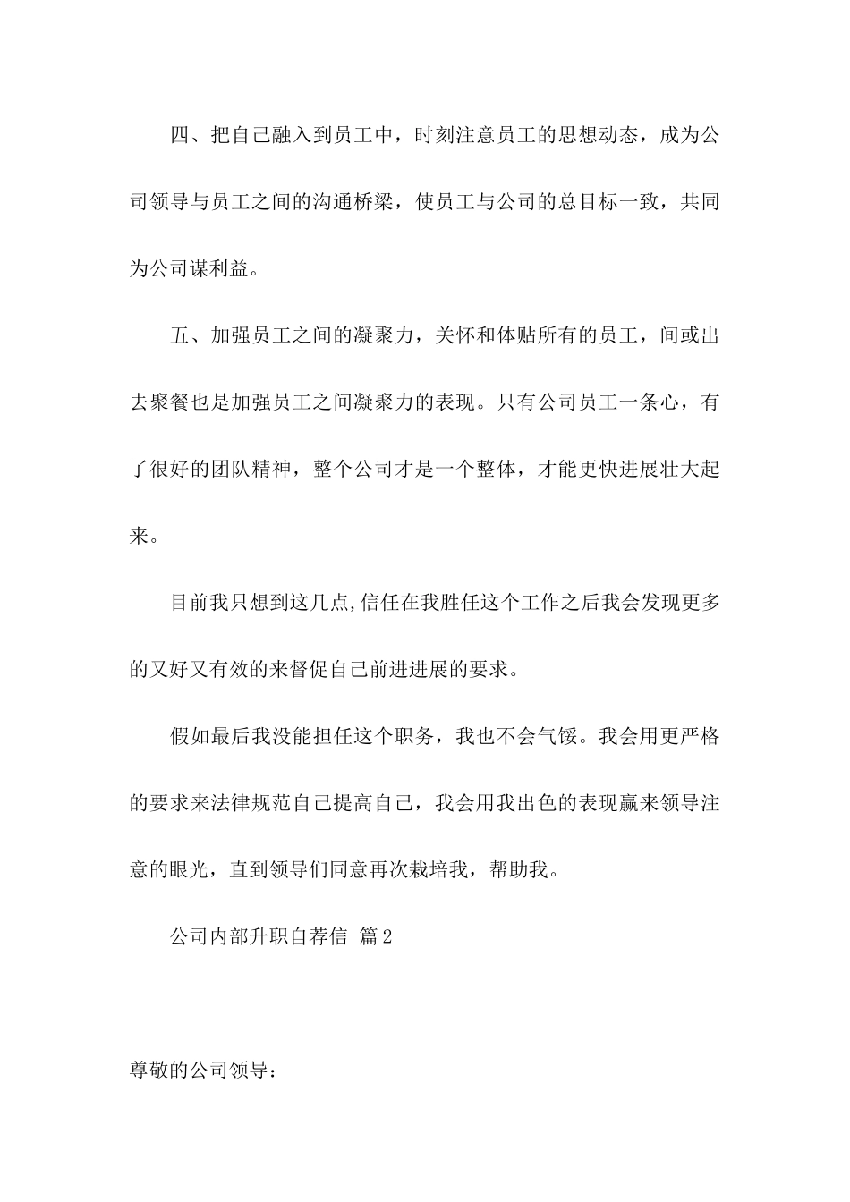 公司内部升职自荐信模板汇编五篇_第3页