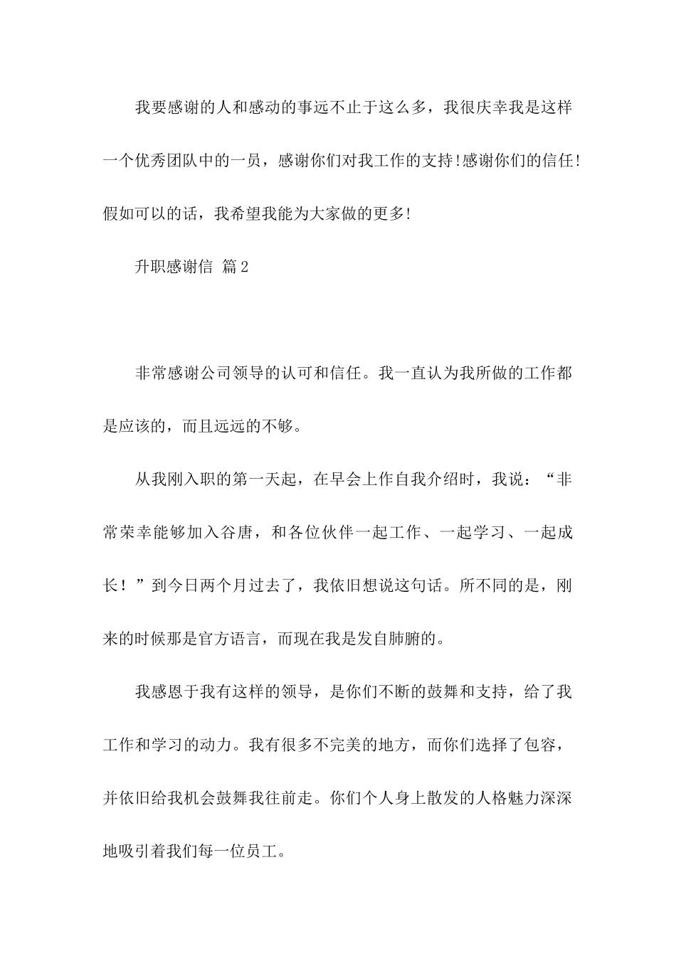 关于升职感谢信集锦七篇_第3页