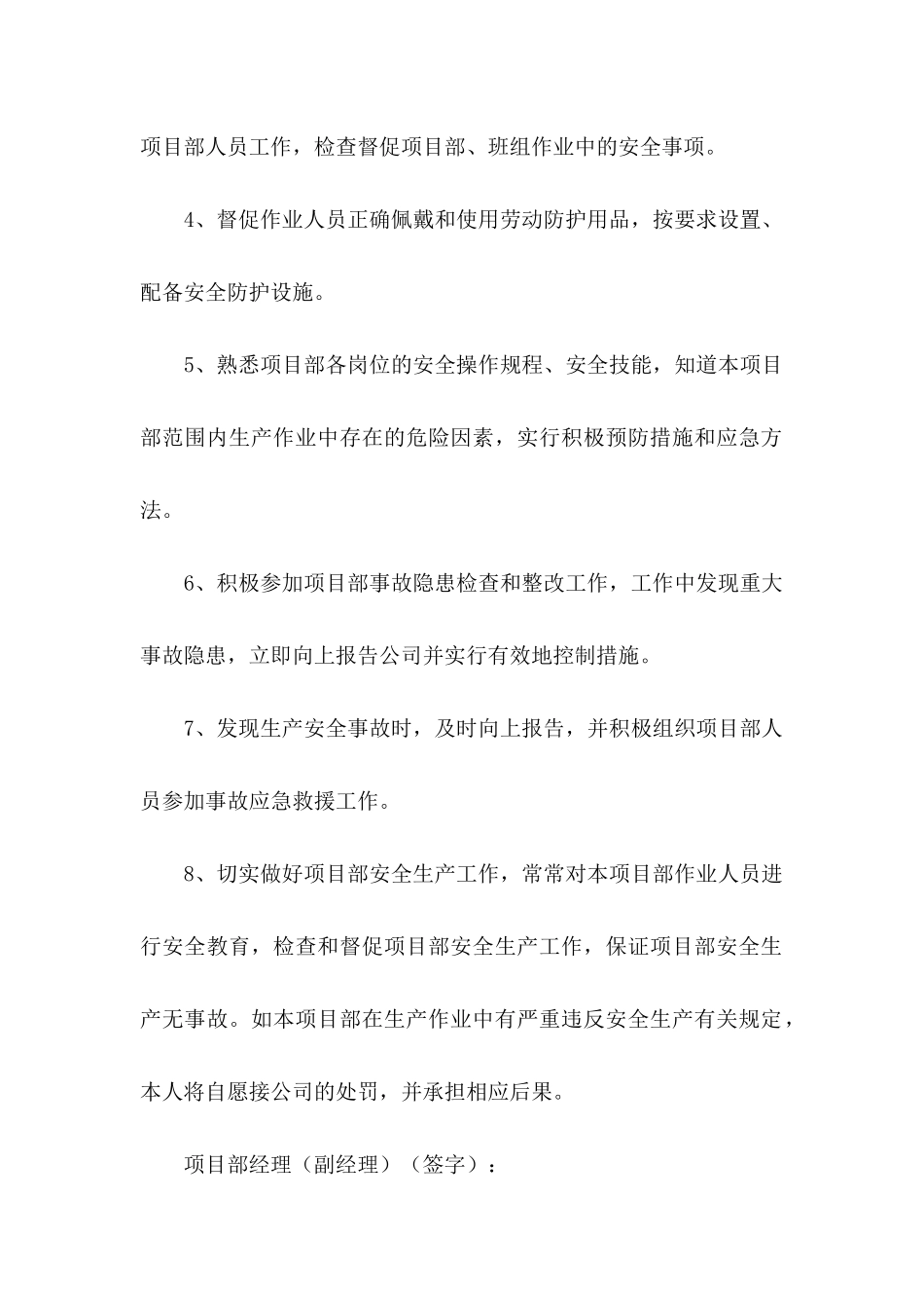 关于安全承诺书模板合集6篇_第2页