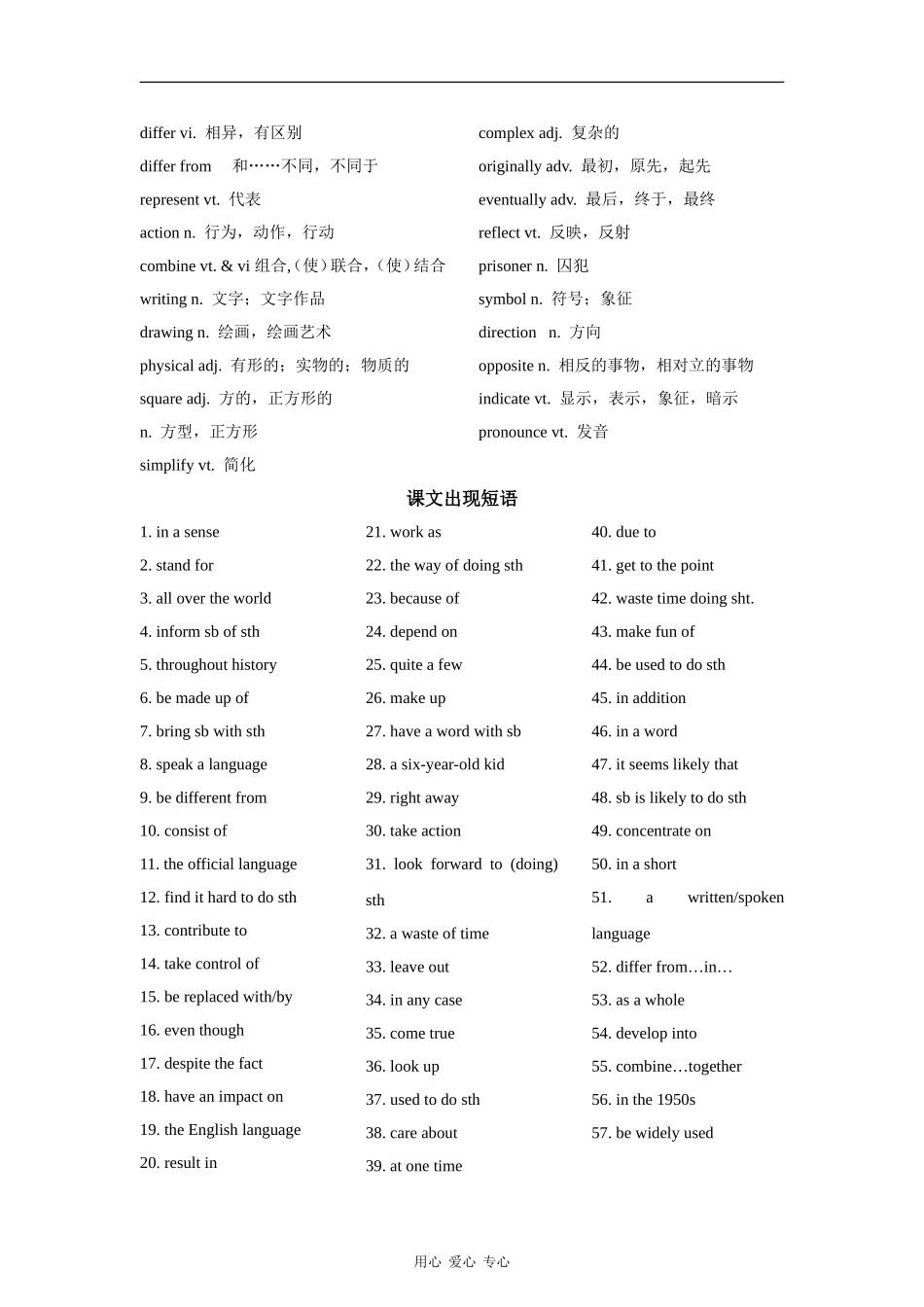 【2010高考英语一轮复习教案】牛津译林版必修三 Unit 2 Language_第2页