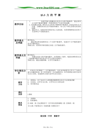 《力的平衡》(黄新宇)