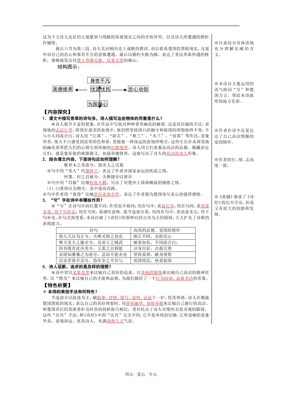 《离骚》学案1_第2页