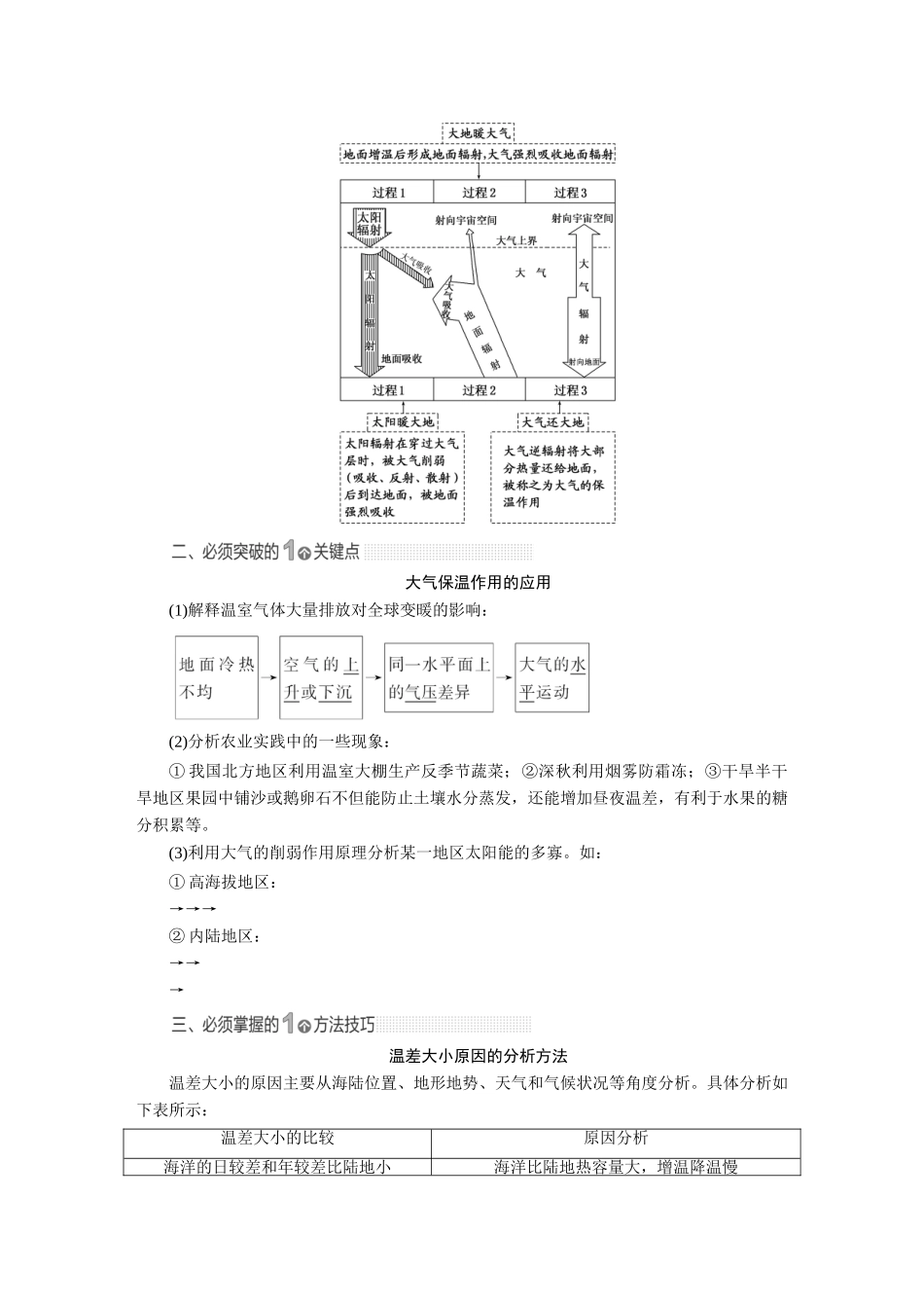 【三维设计】（山东专用）2015高考地理 第二章 自然地理环境中的物质运动和能量交换教案_第3页