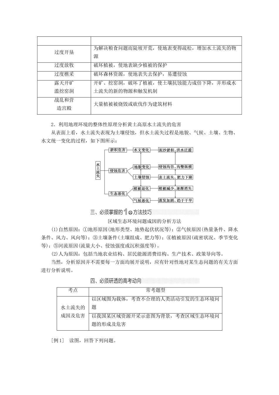【三维设计】（山东专用）2015高考地理 第十章 区域可持续发展教案_第3页