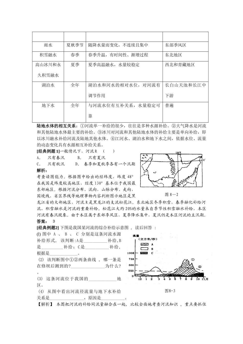 《新课标》高三地理（人教版）第一轮复习学案6_第2页
