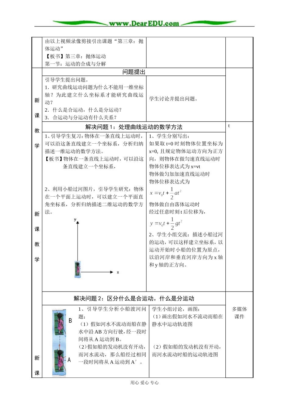 《运动的合成与分解》(欧有遐)_第3页