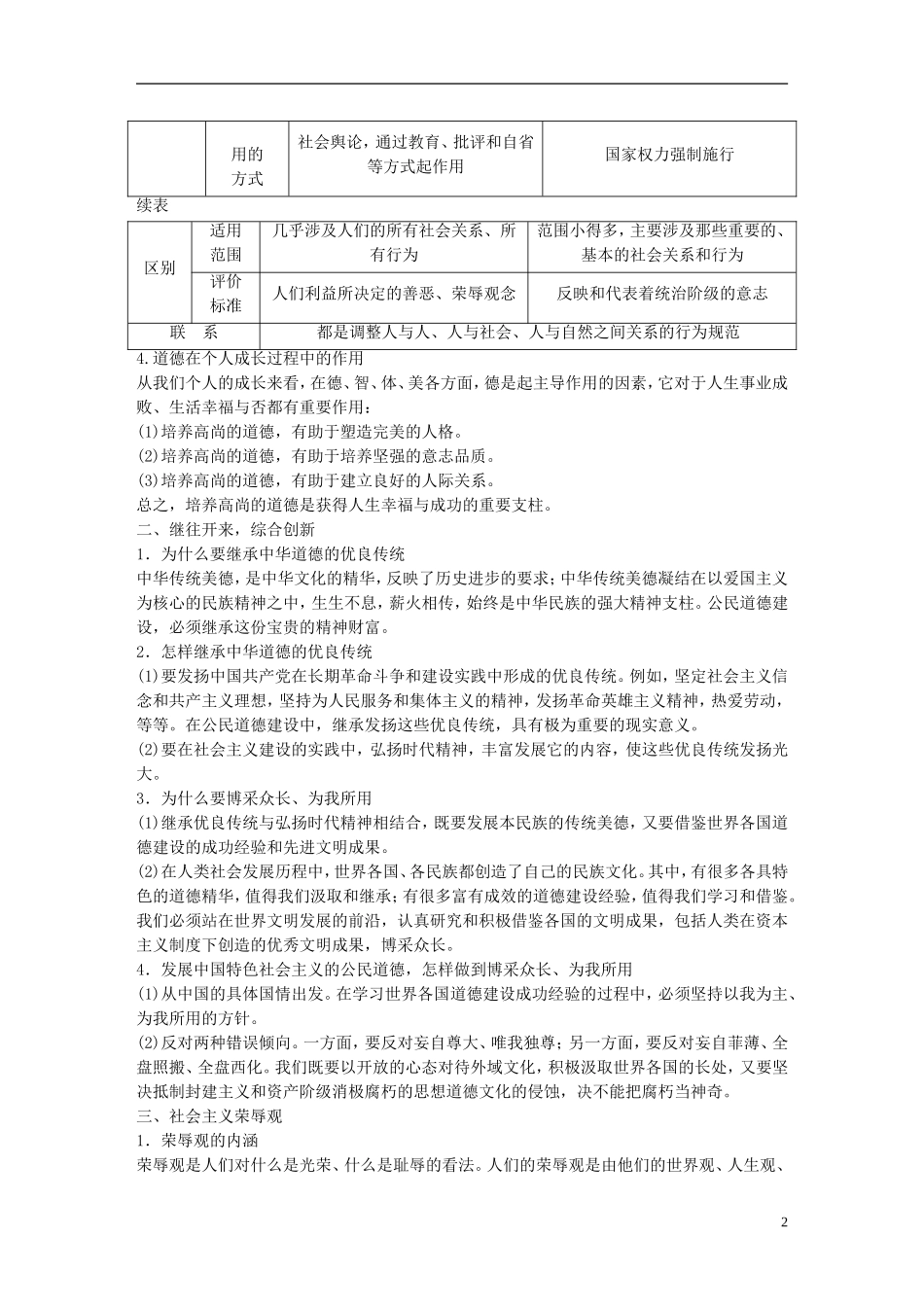 【创新设计】2013届高中政治 全套教案（26）新人教版选修6_第2页