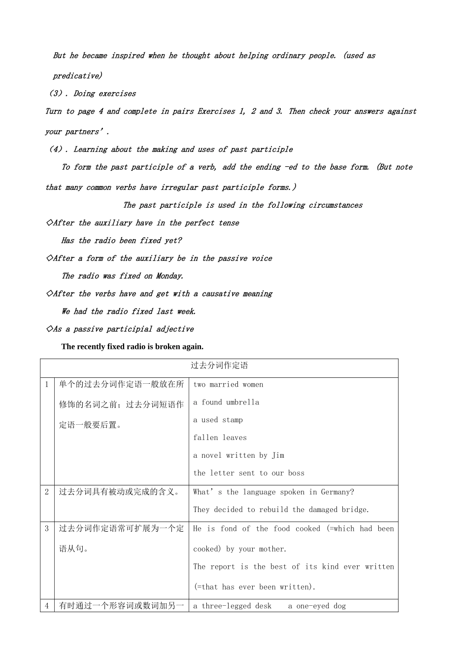 【开学大礼包】2012高中英语 Unit 1 Great Scientists Period 4精品教案 新人教版必修5_第2页