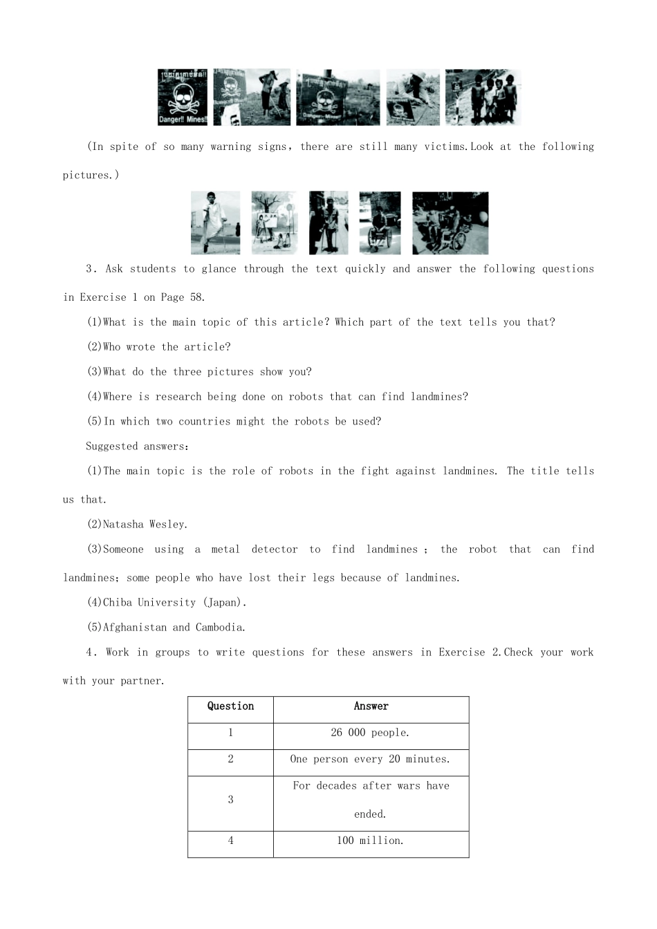 【开学大礼包】2012高中英语 Unit 2 Robots Period 6 Listening and Reading Task精品教案 新人教版选修7_第3页