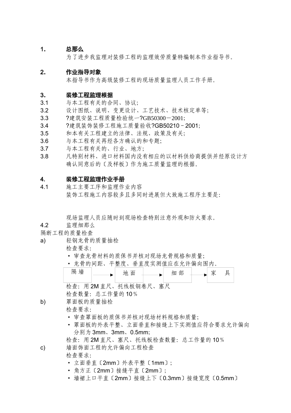 南京银行上海普陀支行装饰工程监理实施细则_第3页