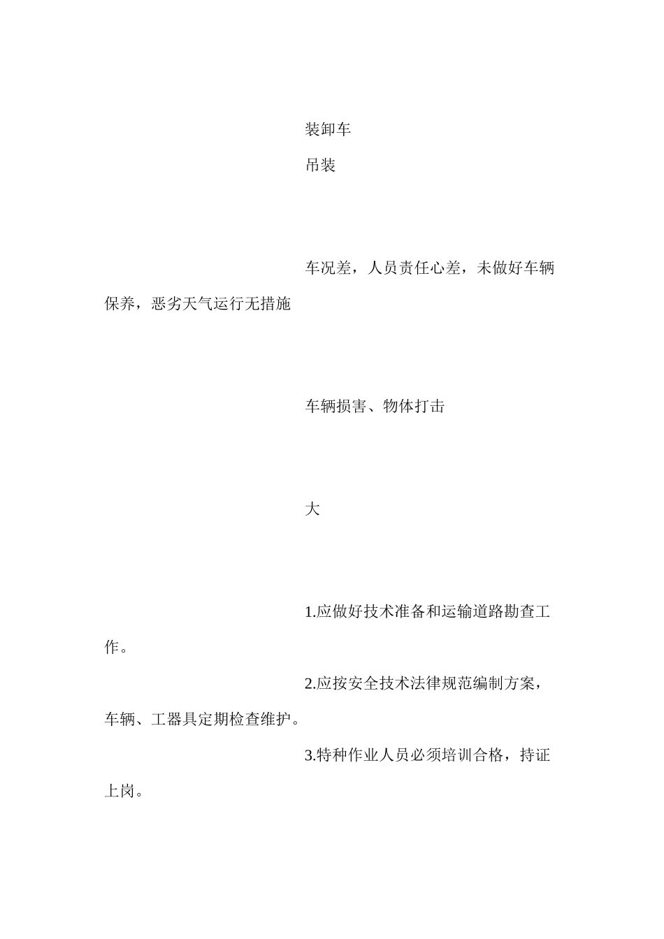 吊装作业主要危险源及控制措施_第3页