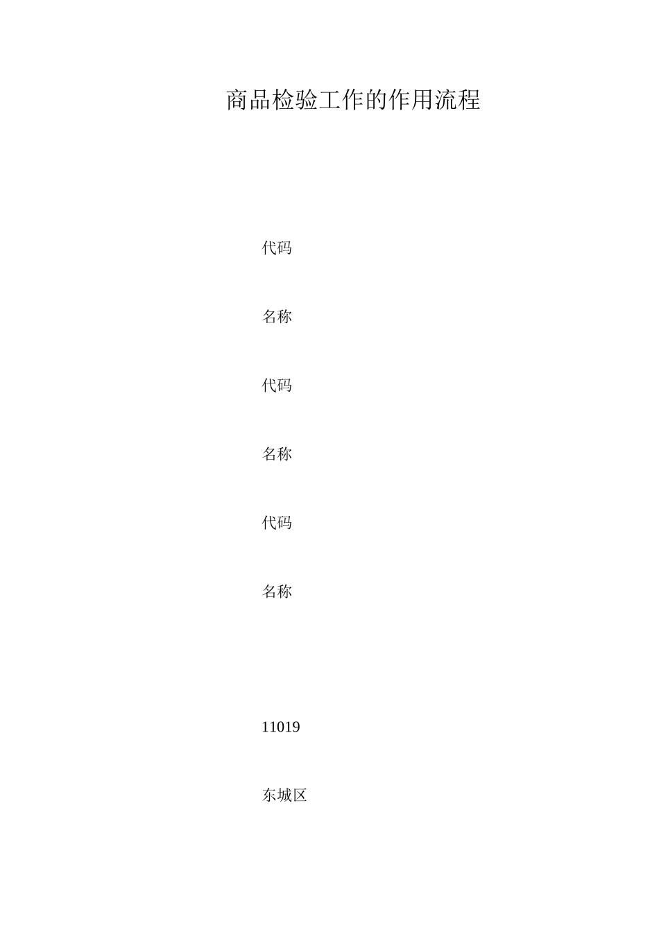 商品检验工作的作用流程_第1页