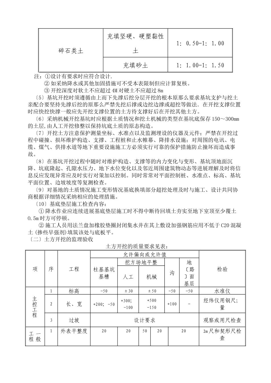 土石方工程监理实施细则_第2页