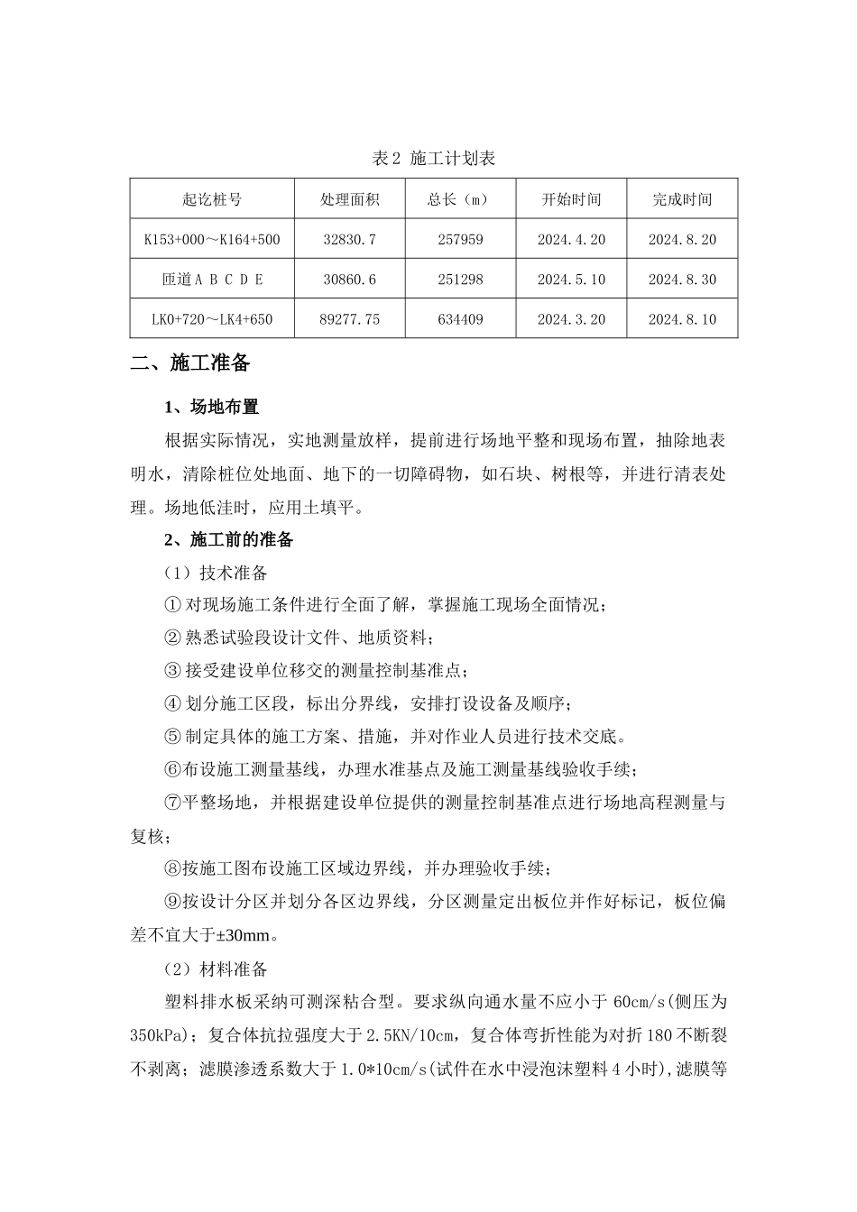 塑料排水板施工方案98549_第3页