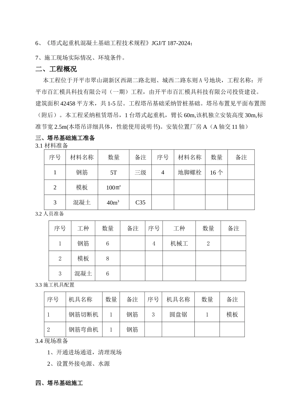 塔吊基础方案2汇总_第2页